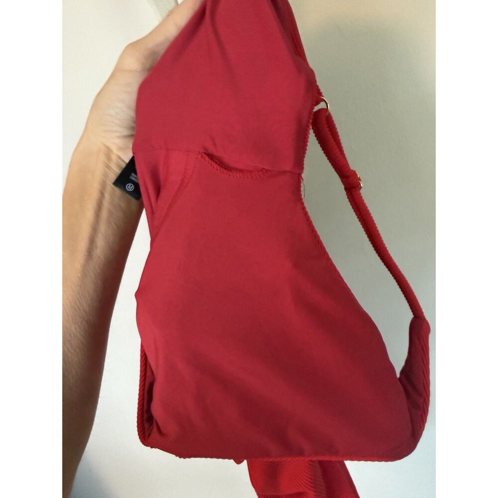 Beach Riot Core Collection Reese One Piece Sz M Red - Picture 9 of 14